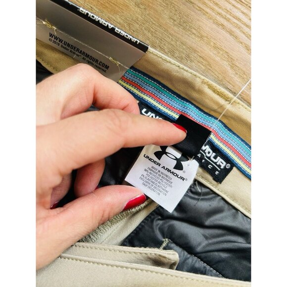 New Under Armour Womens 4 Spell Out Polyester Bermuda Shorts - Picture 6 of 10